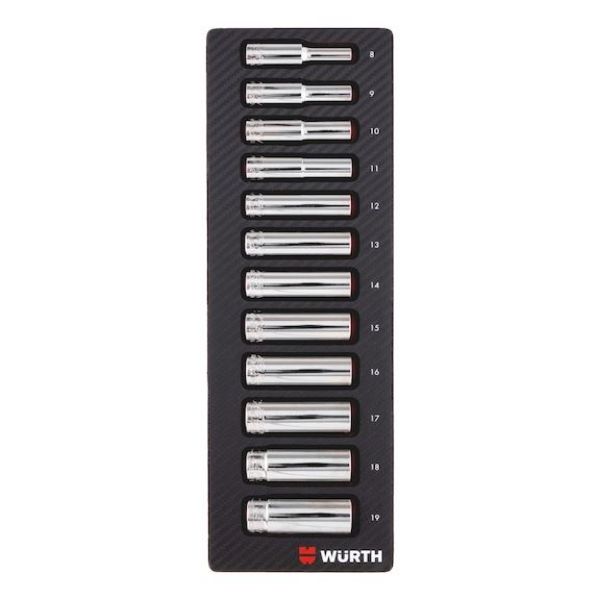 System assortment 2.4.1, socket wrench 3/8 inch - SKTWRNCH-SET-3/8IN-2.4.1-12PCS