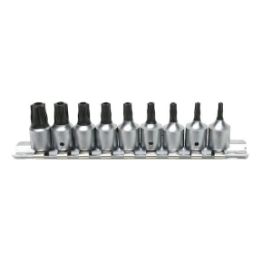 1/4 inch TS screwdriver bit assortment - 9PCS. TS-SCRDRIVINRT-SET TS10-50