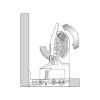 1D snap-on coupling for Dynamoov - AY-1D-COUPLING-UFLRGUID-SET-DYNAM-PLT