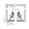 1D snap-on coupling for Dynamoov - AY-1D-COUPLING-UFLRGUID-SET-DYNAM-PLT