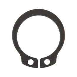 Circlip For shafts, standard design, shape A DIN 471, spring steel, phosphated and oiled - CRCLIP-SHFT-DIN471-A-100X3,0