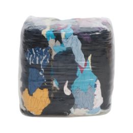 Cleaning cloths, mixed fabric - CLNRAG-(COLOUR-SORTED)-BAG-10KG