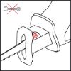 Cordless sabre saw AFS 12 COMPACT M-CUBE - SBRSAW-CORDL-(AFS 12 COMPACT)-2X2.0AH