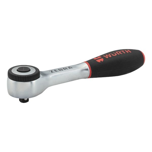 Reversible ratchet 1/4 inch with 360&deg; turning handle - RTCH-TWIST-HANDLE-1/4IN-135MM