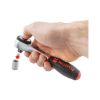 Reversible ratchet 1/4 inch with 360&deg; turning handle - RTCH-TWIST-HANDLE-1/4IN-135MM