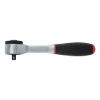Reversible ratchet 1/4 inch with 360&deg; turning handle - RTCH-TWIST-HANDLE-1/4IN-135MM