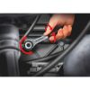 Reversible ratchet 3/8 inch with 360&deg; turning handle - RTCH-TWIST-HANDLE-3/8IN-175MM