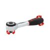 Reversible ratchet 3/8 inch with 360&deg; turning handle - RTCH-TWIST-HANDLE-3/8IN-175MM