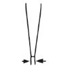Transparent single-pole voltage tester - EST-VDE-1POL-(120-250VAC)-(140MM/65MM)