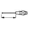 Transparent single-pole voltage tester - EST-VDE-1POL-(120-250VAC)-(140MM/65MM)