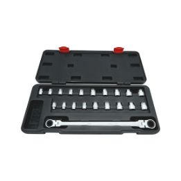 Special wrench set for installation in tight locations 23 pieces - RTCHWRNCH-SET-NARROWSPACE-23PCS