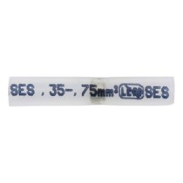 Heat-shrink solder connector - BUTTCON-SLDR-HSHRTUBE-WHITE-(0,35-0,75)