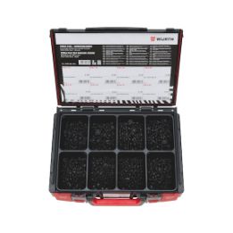 pias&lt;SUP&gt;&reg;&lt;/SUP&gt; drilling screws, pan head with collar, assortment 802 pieces in system case 4.4.1. WN 218 - DRLSCR-SYSKO-PANHD-FLG-AW-(ZFBM)-802PCS