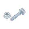 Serrated screws and serrated locking nuts assortment 860 pieces in system case 4.4.1. - SERSCR-SYSKO-NUT-HEX-UKV-(A2K)-860TLG