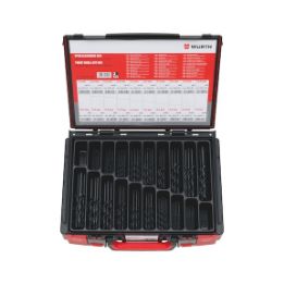 Twist drill bit assortment HSS DIN 338 type RN 118&deg;. 155 pieces in system case - TWSTDRL-SYSKO-RN-DIN338-HSS-155PCS