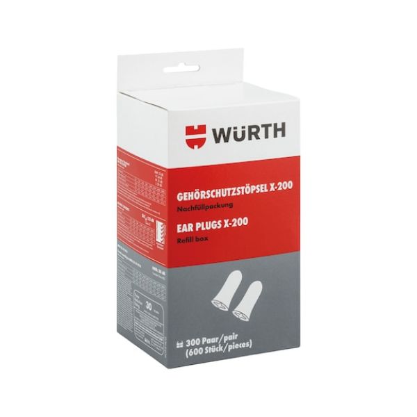 Ear plugs x-200 - EARPLG-X200-REFILLCARTON