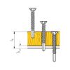 pias&lt;SUP&gt;&reg;&lt;/SUP&gt; wing-type drilling screw, flat countersunk milling head with AW drive - SCR-DBIT-WNG-PLTCS-CUT-AW30-RUS-6,3X65