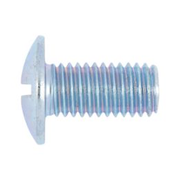 Slotted round head screw W-0231, steel 4.8, zinc-plated, with slot - SCR-MHD-4.8-SL-(A2K)-M6X15