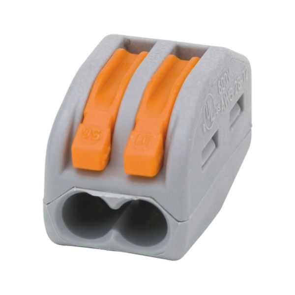 Wago screwless connection terminal For all types of copper wire - PLGINCON-WIRE-FLEX/RIGID-2X(0,08-4,0SMM)