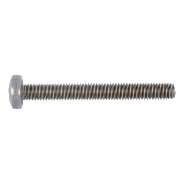 Pan head screw with H cross recess DIN 7985, A2 stainless steel, plain - SCR-RSD-DIN7985-A2/70-H1-M3X6