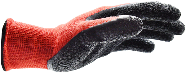 PROTECTIVE GLOVE RED LATEX GRIP-899408209