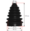 Picture of UNIVERSAL BELLOWS KIT Ø 95 mm