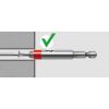 1/4 inch bit holder, magnetic - HOLD-BIT-MAGN-1/4IN-L66MM