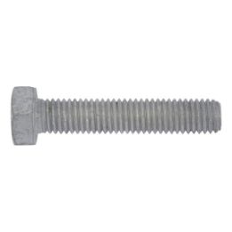 Hexagonal bolt with thread up to head - SCR-HEX-ISO4017-8.8U-(HDG)-WS24-M16X60