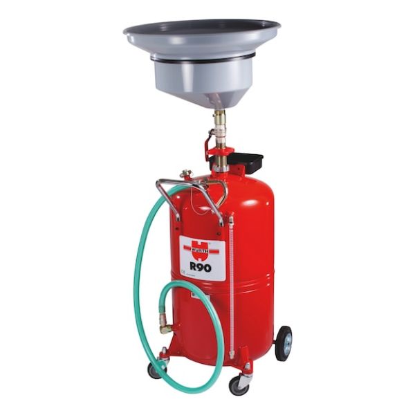 Used oil collection device For quick, clean oil changes - WASTEOILCOLL-2PACKAGES