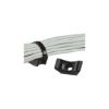 High-performance fastening base for wide-strip cable ties - HDUTHOLD-CBLTIE-M5-1,8-12,7MM