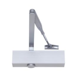 Door closer STS 281 with scissor arm - DRCLSR-COMPAARM-STS281-SILVER