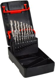 Picture of TWIST DRILL BIT ASSORTMENT HSCO DIN 338 TYPE RN 19 PIECES