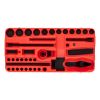 1/4 inch multi-socket wrench set, black edition 34 pieces - SKTWRNCH-SET-1/4IN-BLACK-34PCS