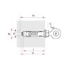 Heavy-duty anchor W-TM, type O - ANC-(W-TM/S-O)-(A2K)-M8X51