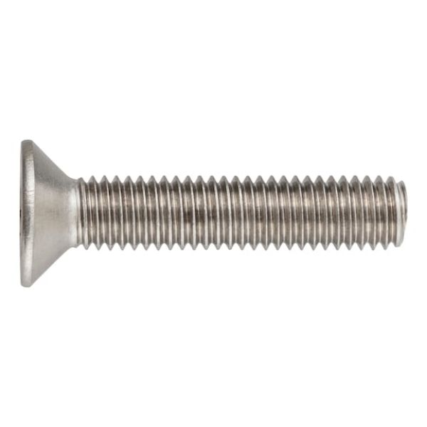 Countersunk head screw with hexagon socket ISO 10642, A2-070 stainless steel, plain - SCR-CS-ISO10642-A2/070-HS3-M5X25