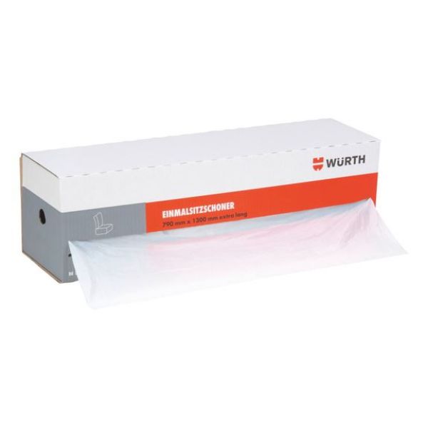 PE seat protector on roll - PROTSHTUPHLSTY-PE-500PCS