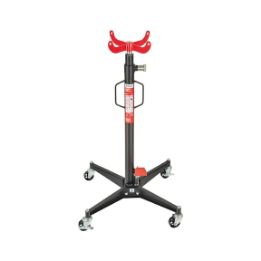 Hydraulic transmission jack with rotary valve for regulating the lowering speed - TRANSMISSJACK-GREY-500KG