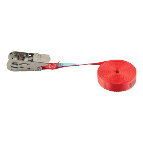 Ratchet strap, one pcs With basic ratchet - STRP-RTCH-1PCS-BASIC-25MM-4M