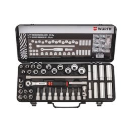 3/8 inch socket wrenches Assortment of 42 pieces - SKTWRNCH-SORT-3/8IN-EXHEX-TX-LONG-SHORT
