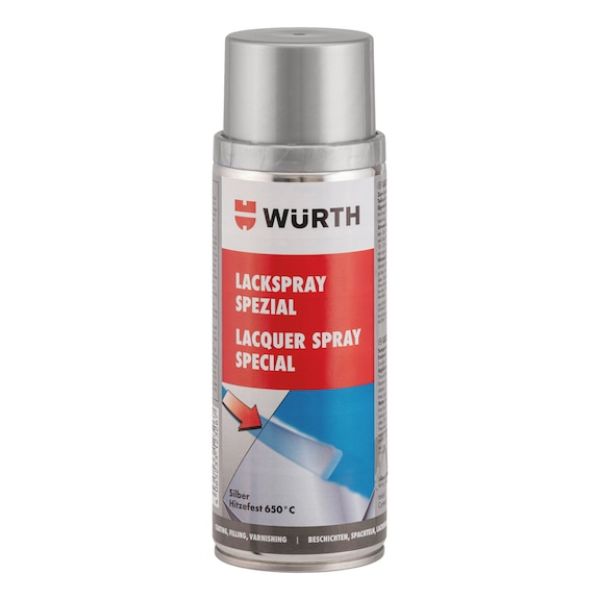 Heat-resistant paint spray - PNTSPR-SILVER-HEATRES-400ML