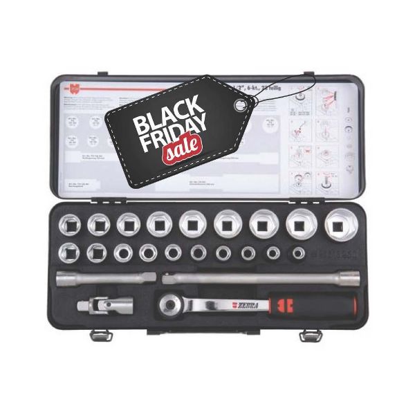 Picture of 1/2 inch socket wrench assortment