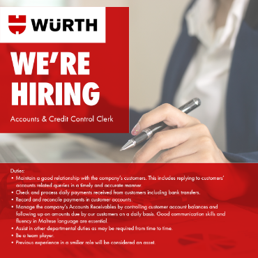 Picture for manufacturer Accounts & Credit Control Clerk