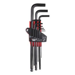 Hex key set, RW edition 9 pieces - HEXKEY-SET-(RW-EDITION)-(1,5-10)-9PCS