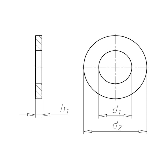 WÜRTH Malta Online Shop-Flat washer with large external diameter ISO ...