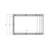 Storage box - STRGBOX-PLA-GR1-GREY