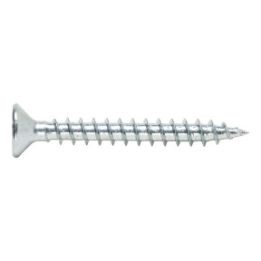 W&Uuml;POFAST<SUP>&reg;</SUP>, blue galvanised Particle board screw - SCR-CS-WO-Z3-(A2K)-6X70/63