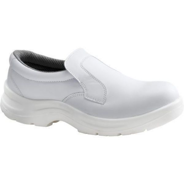 Picture of Safety Mocassin White S1 SRC 