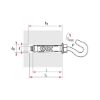 Heavy-duty anchor W-TM, type H - ANC-(W-TM/S-H)-(A2K)-M6X45