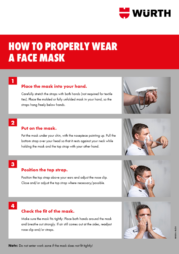 Wearing a Face Mask